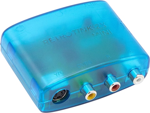 RetroTINK 2X-Mini Upscaler - Blue - CeX (UK): - Buy, Sell, Donate